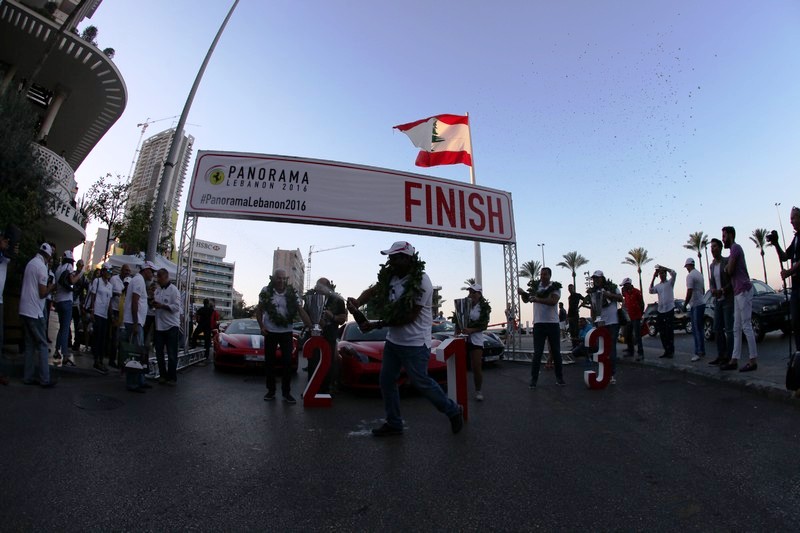 Ferrari Panorama Lebanon 2016 Ride